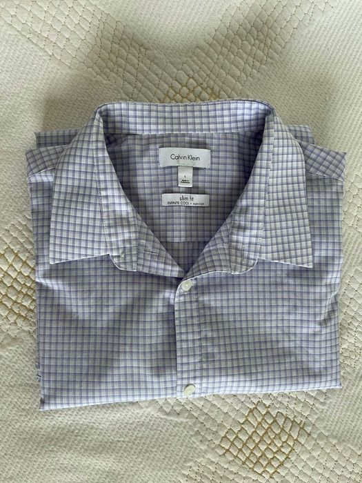 Мъжка риза Calvin Klein (размер L, Slim Fit)