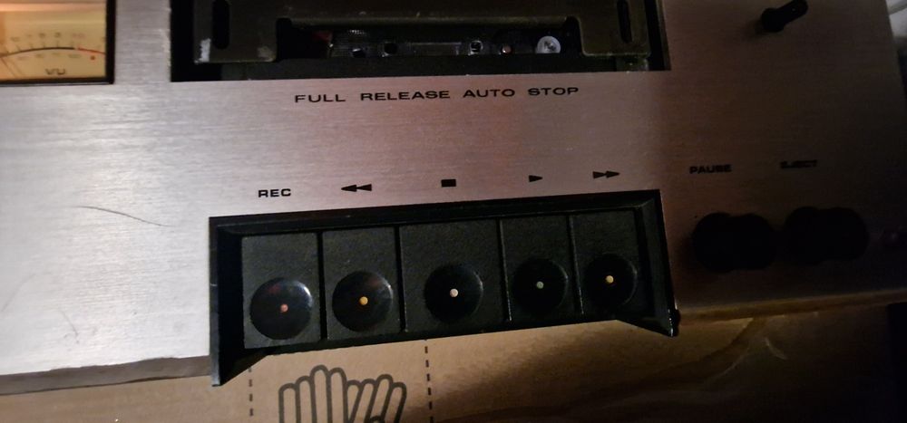 Casetofon/deck de casete stereo, AKAI, GXC-39D