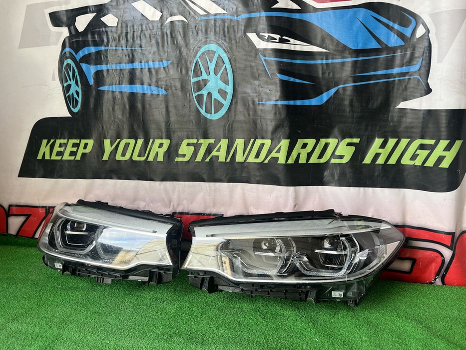 Bmw Seria 5 G30 G31 Set Faruri Far Stanga-Dreapta Full Led Complete