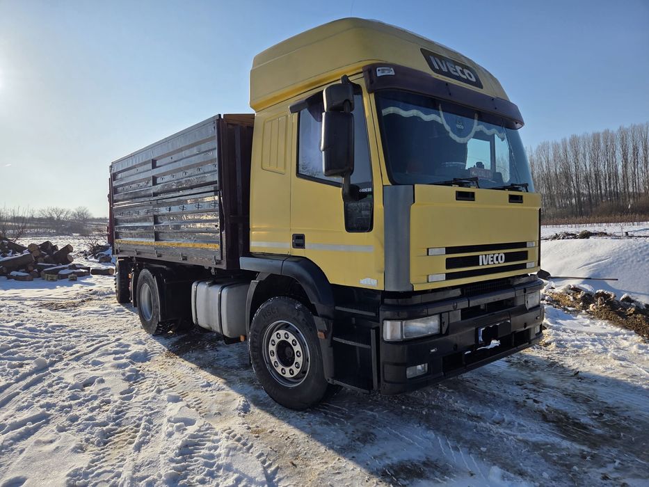 Iveco Magirus + remorca auto basculabila