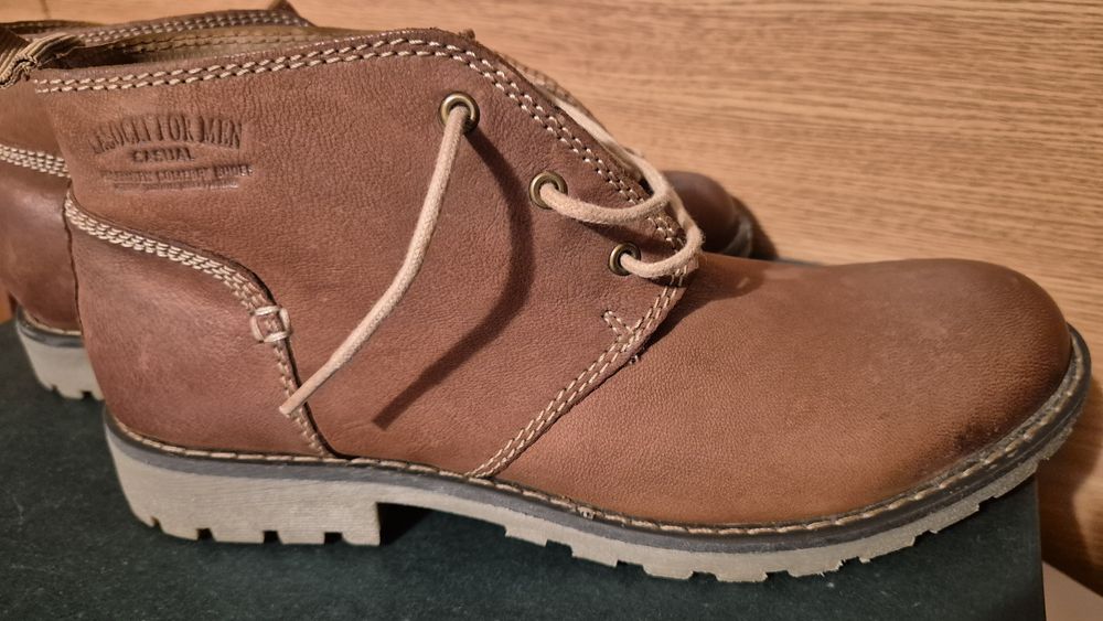 Ghete piele naturală Lasocki for men casual M43