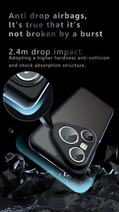 Huawei Pura 80,80pro,80pro+,80ultra удароустойчив кейс с матов гръб