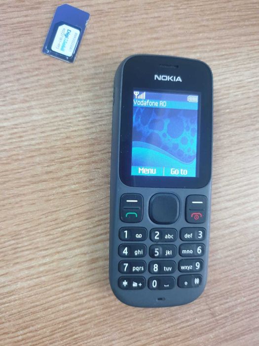 Nokia 100 telefon seniori taste butoane necodat perfect functional