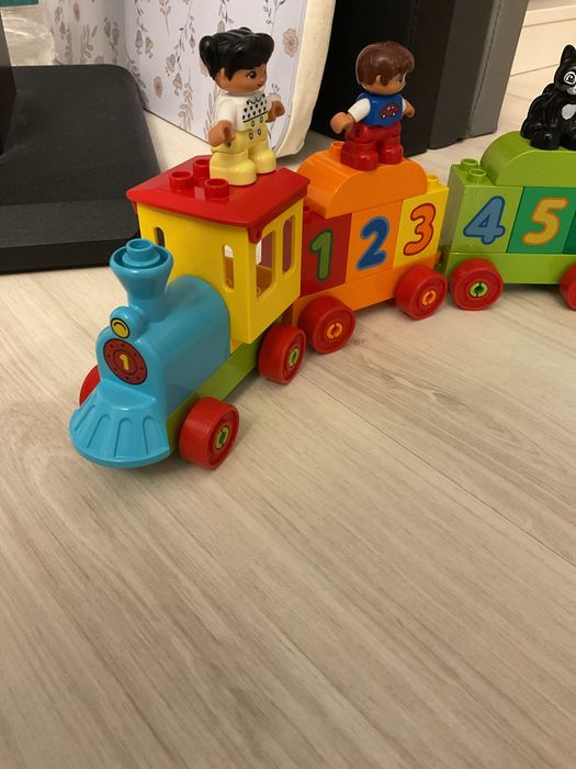 Trenul cu numere Lego Duplo 1,5 ani+