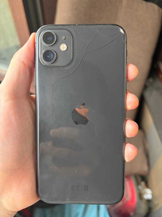Рабочий телефон iPhone 11. 72%акб