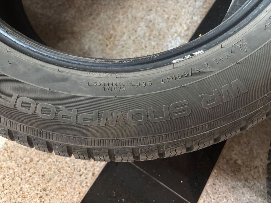 Зимни гуми NOKIAN WR SNOWPROOF, 215/60/17