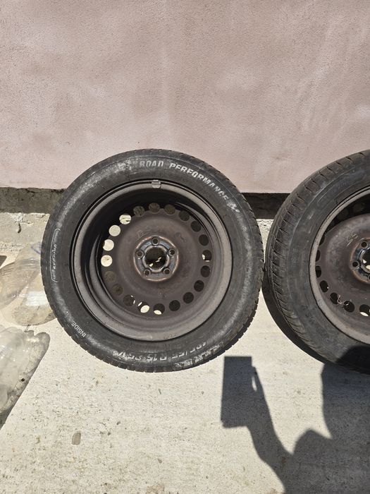 Set jante cu anvelope vara 195/55/15