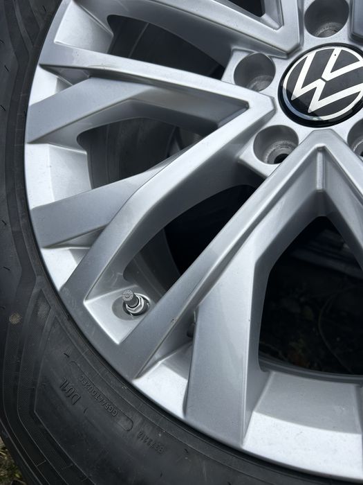 Jante aliaj Touareg 3 CR7 5x112 r18 et25 8j 235 65 r18 vara goodyear