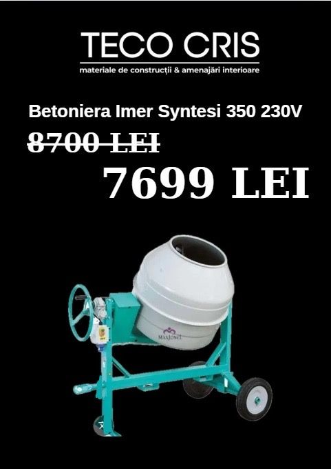 Betoniera Imer SYNTESI 350 400V 1,10 kW