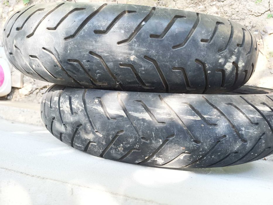 Комплект мото гуми континентал 130/80/17 и 110/80/17