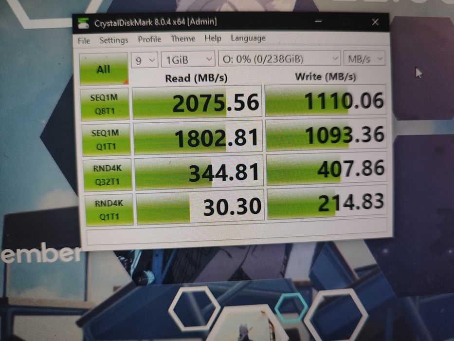 Продам m2 nvme на 256гб