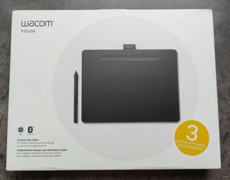 Tableta grafica Wacom Intuos M, negru