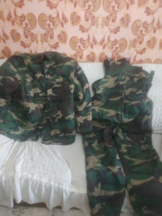Костюм камуфлированной теплый