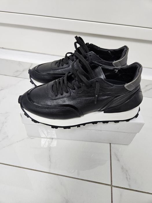 Adidasi casual piele naturală Sneakers 60% REDUCERE