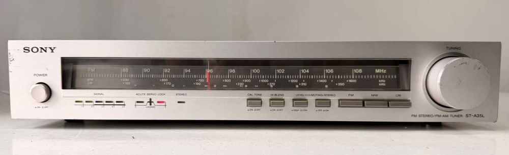 Tuner Analogic Sony ST-A35L – Acut Servo Lock – pt Amplificator linie