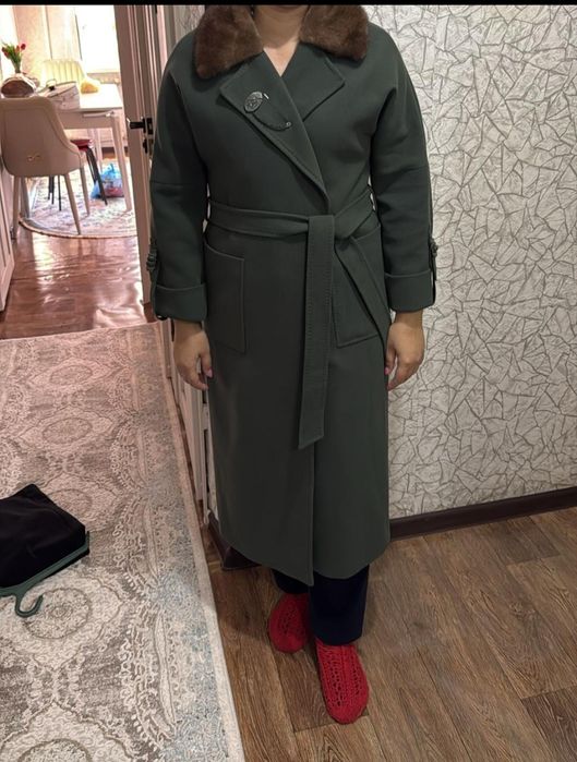 Пальто кашемир. Размер 46.