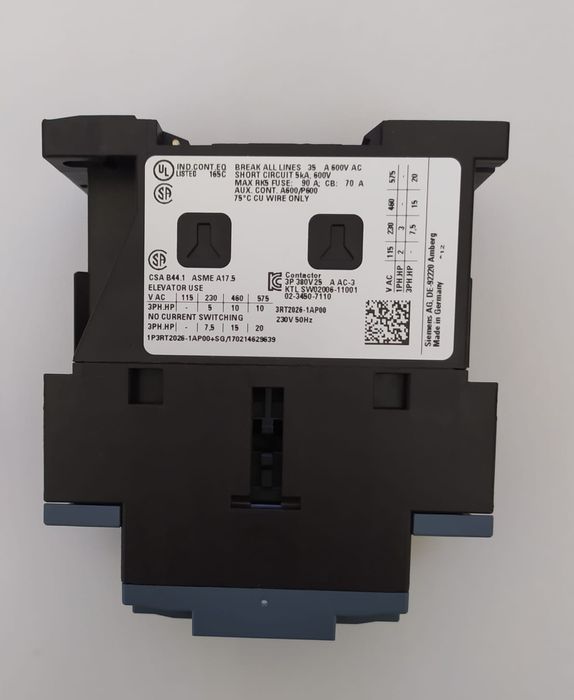 Магнитный пускатель siemens 3RT 2026-1AP0