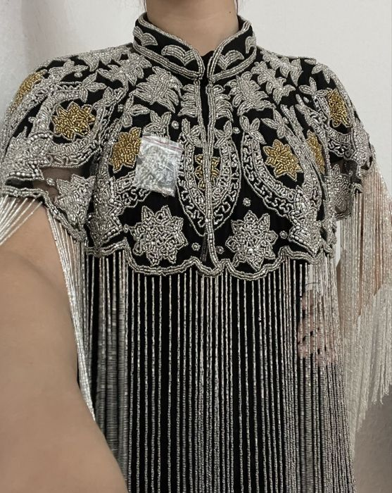 Кейп накидка вечернее платье