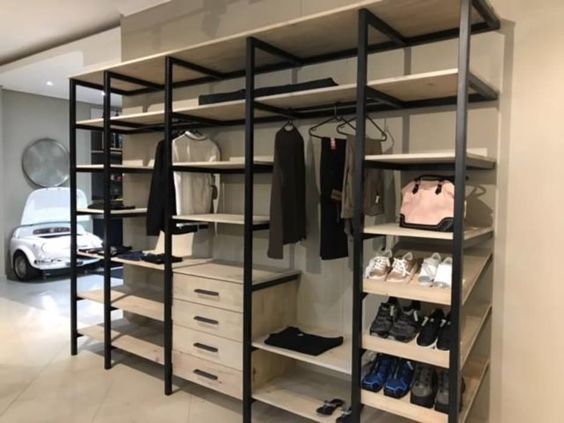 Шкаф лофт мебель