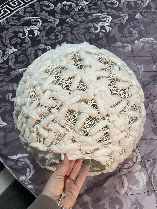 Абажур в кръгла форма