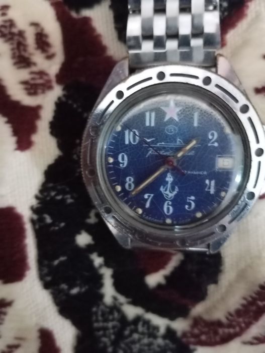 Часы командирские СССР водонепроницаемые