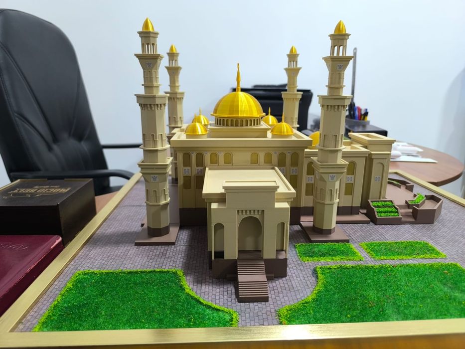 Макет мечети 3д печать