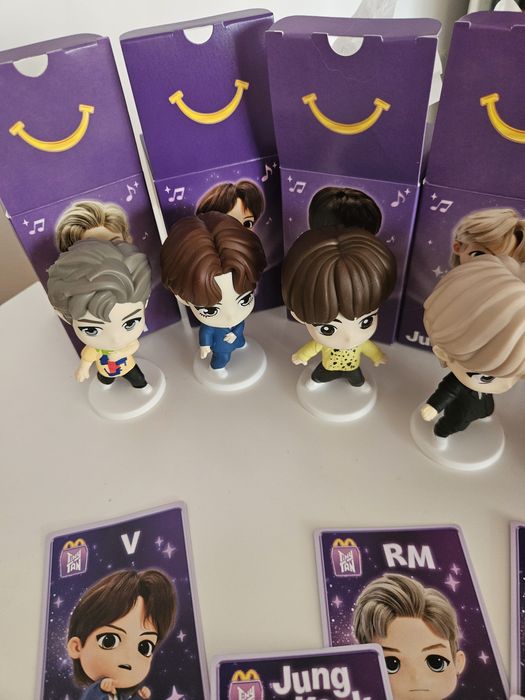 BTS mcdonalds tiny tan colectie completa