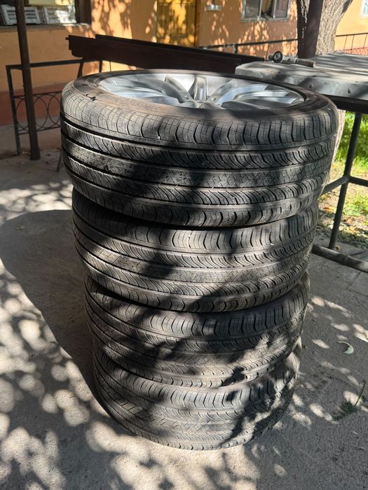 Диски r18 оригинал шины continental