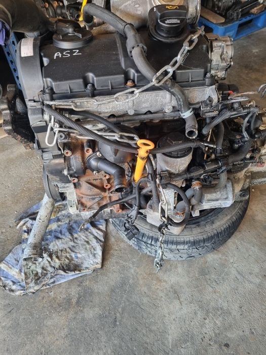 DEFECT motor VW SHARAN 1.9 TDI 131 cai cod ASZ pentru piese