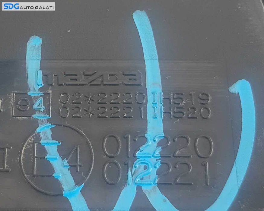 Oglinda Retrovizoare Exterioara Dreapta Electrica Mazda 6 2002 - 2008 Cod IH519 [LR8590]