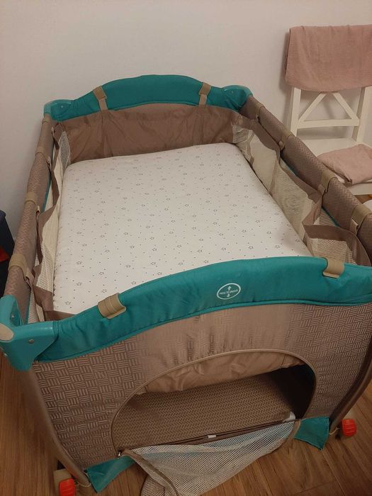 Patut pliabil krausman play yard luxury