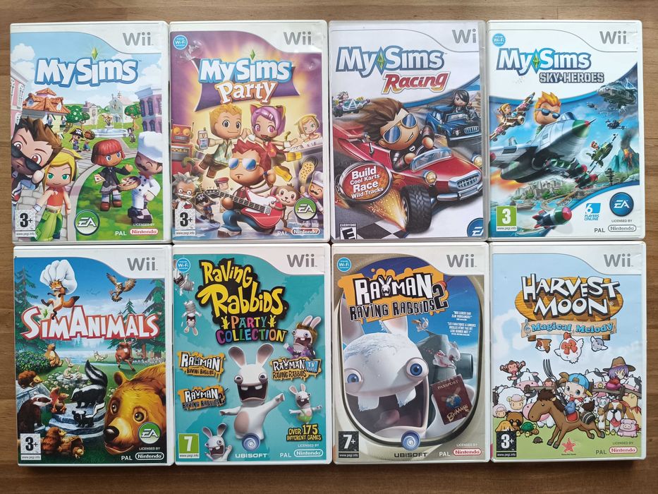Jocuri Nintendo Wii din colectie personala