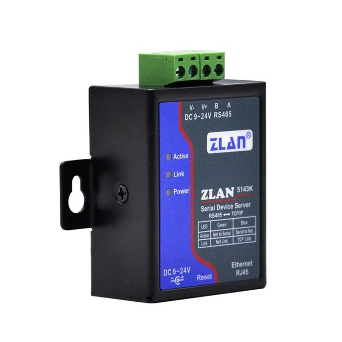 ZLAN5143K Serial Port Server RS485 to Ethernet