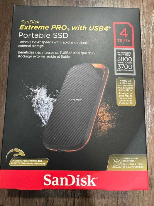 (Новый модель)SanDisk Extreme PRO с USB4 4TB