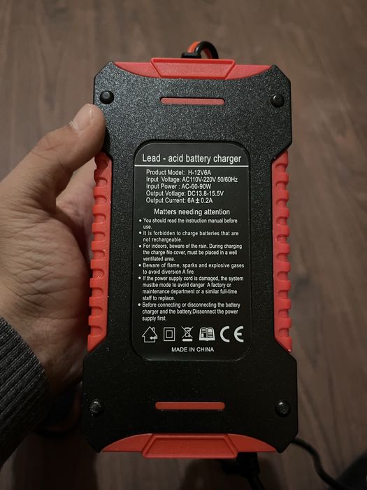 Redresor auto 12V 6A, incarcare