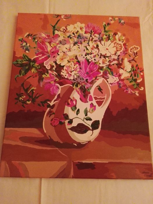 Tablouri pictate floro 50x40