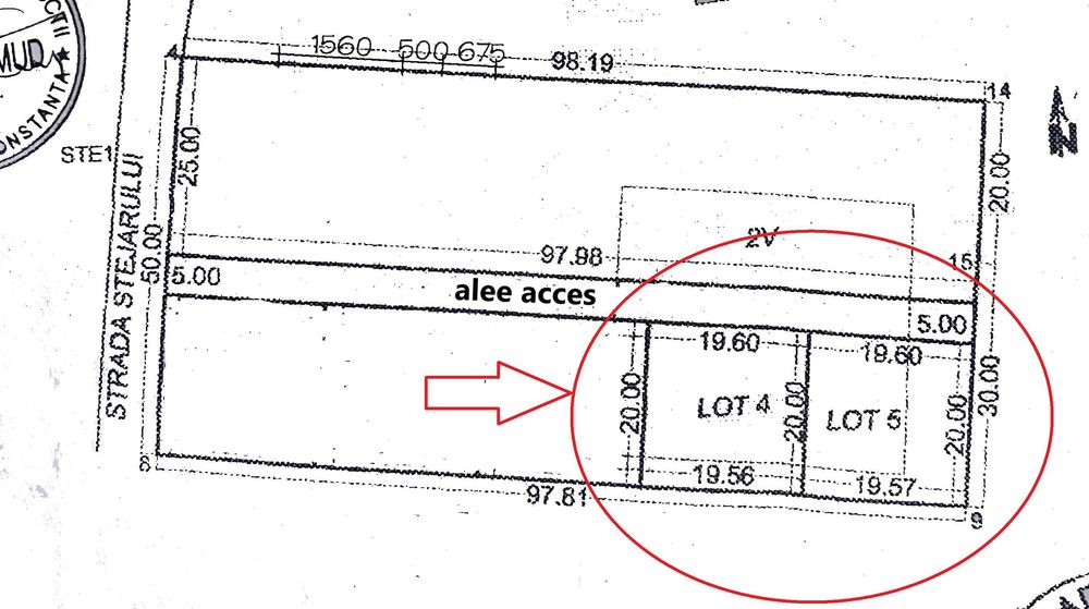 Loturi teren Str. Stejarului , Năvodari