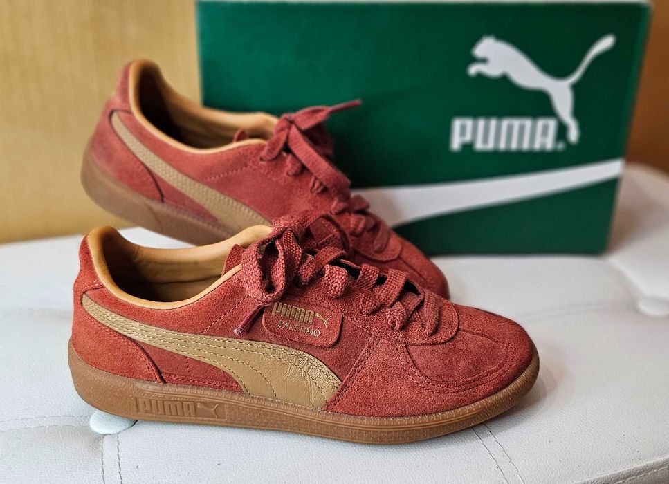 Кецове PUMA Palermo POP N38 24 cm Страхотни! Естествена Кожа!