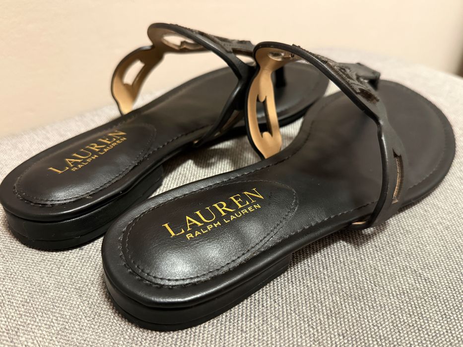 Кожени чехли Lauren Ralph Lauren от ест кожа