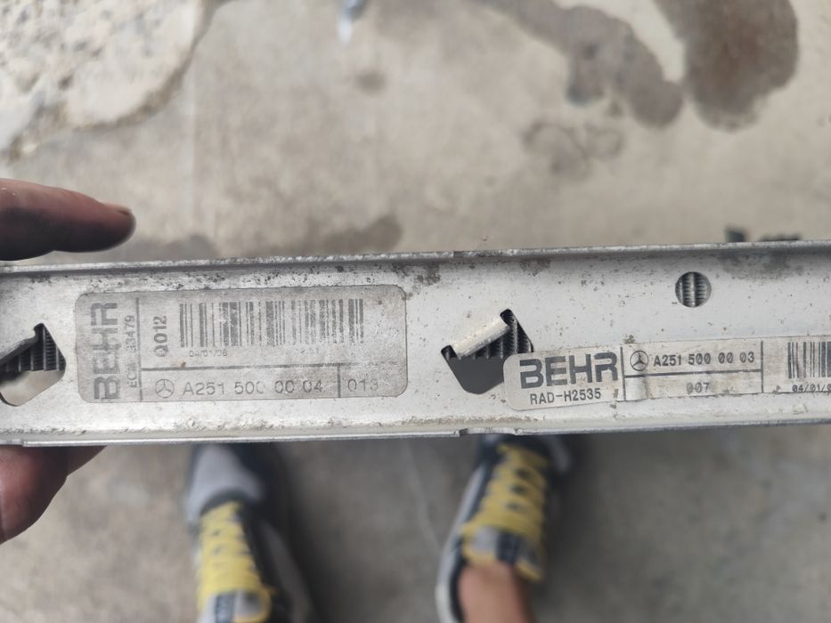 Воден радиатор Mercedes ML W164/Мерцедес МЛ В164