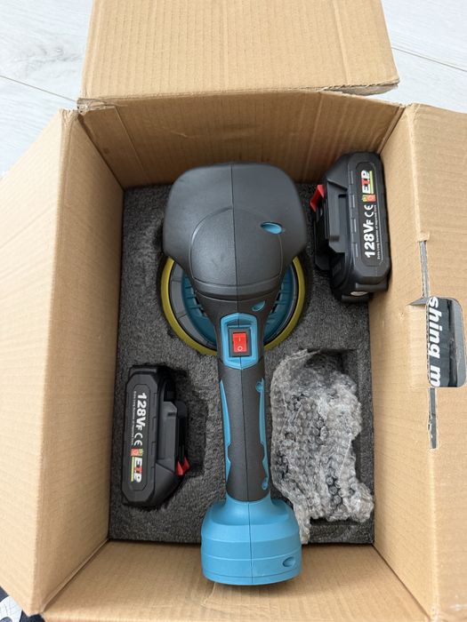 Masina de polisat electrica cu 2 acumulatori