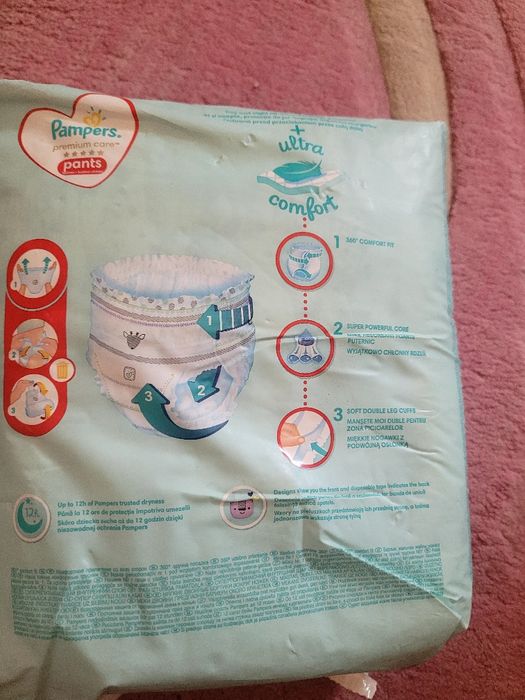Pampers nr 3,4  babe