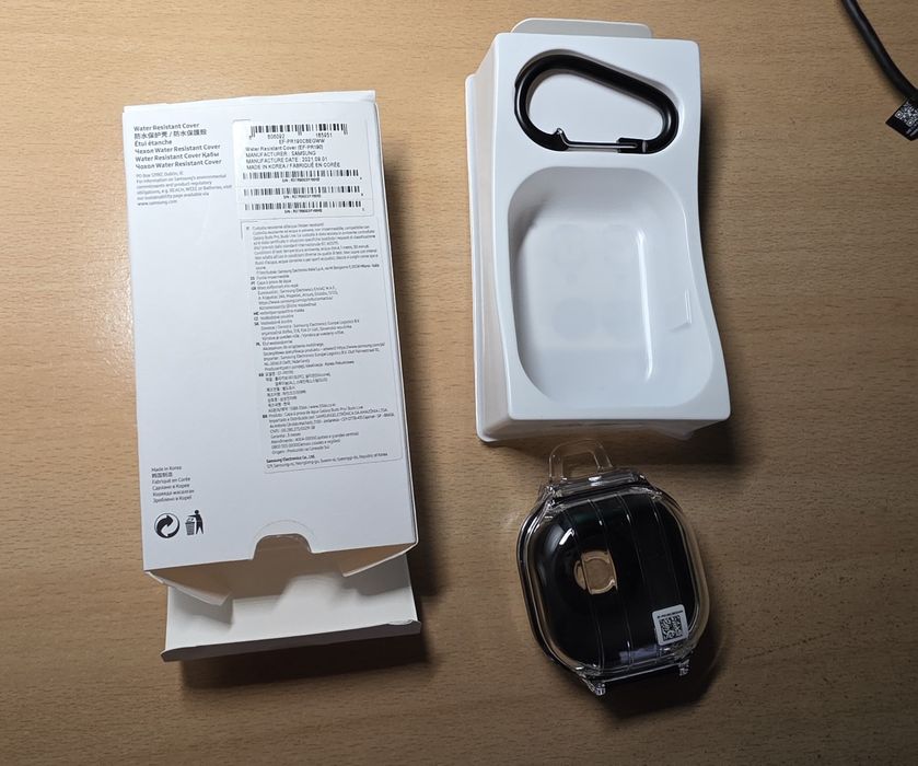 Husa de protectie Samsung pentru Buds Live / Pro,si pentru samsung galaxy buds 2 Water Resistant, Black nou