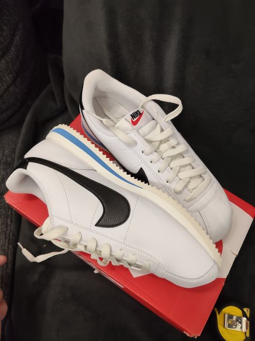 Nike Cortez sneakers unisex albi cu logo Negru mărimea 40 noi originali