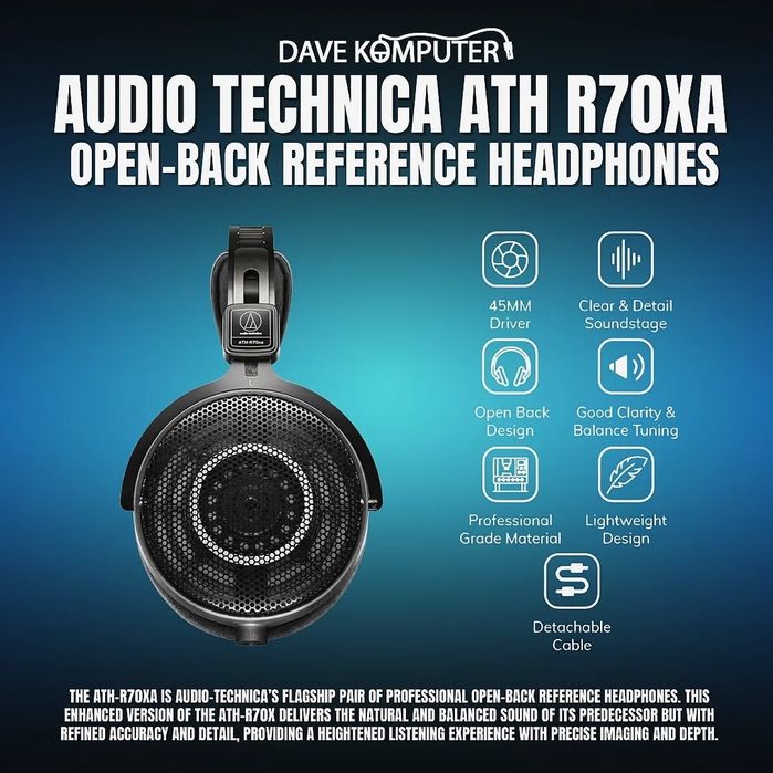 Audio Technica R70X Профессиональный Наушники