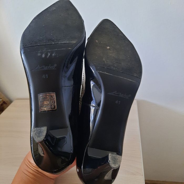 Кожанная туфли б/у