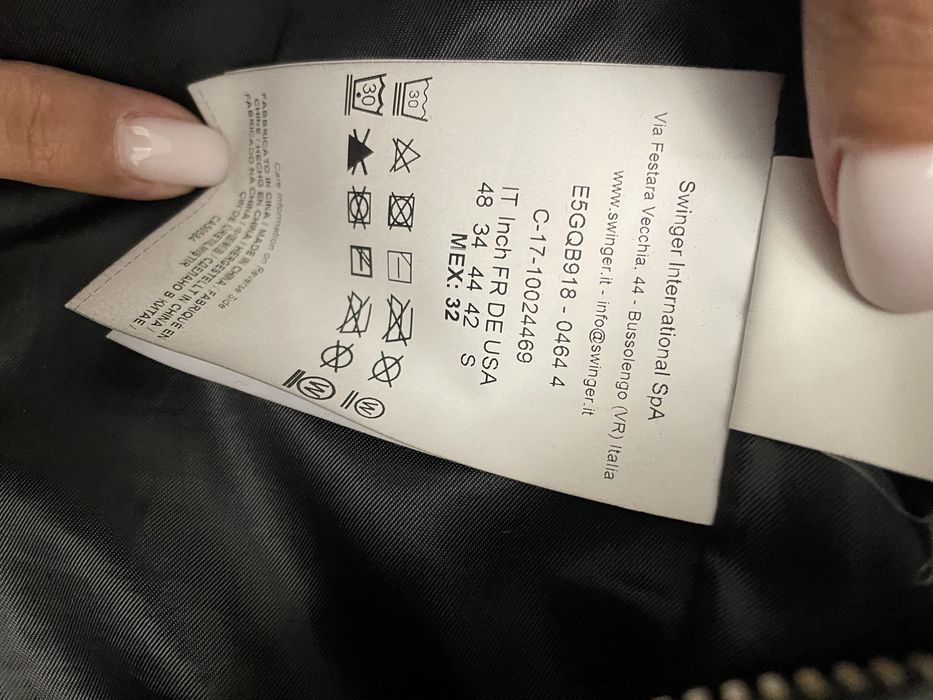 Кожаная куртка «Versace»