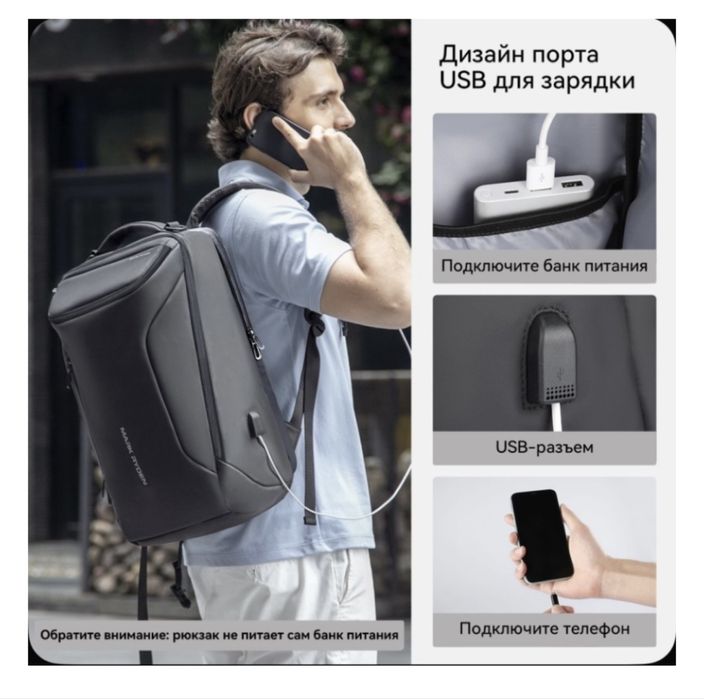 Рюкзак оксфорд городской Mark Ryden