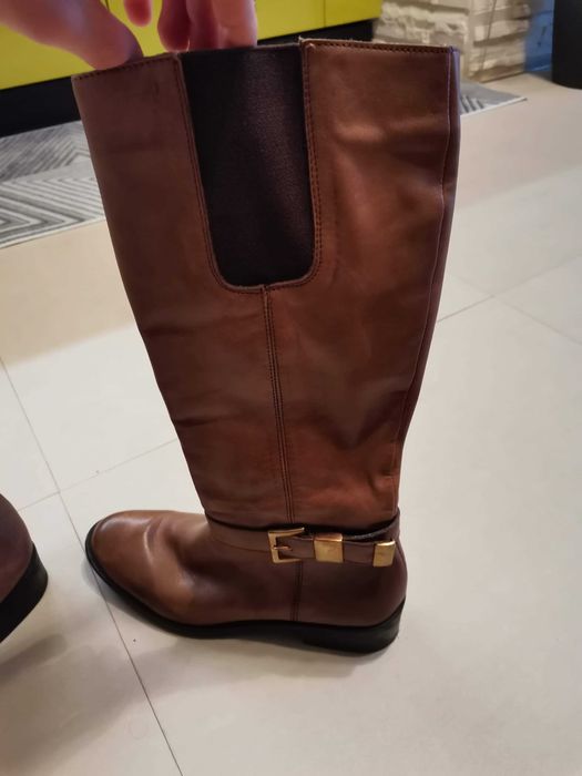 Cizme dama Flavia Passini maro/caramel