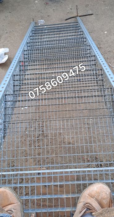 Trepte zincate 75x27